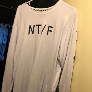 Nike track and field long sleeve shirt